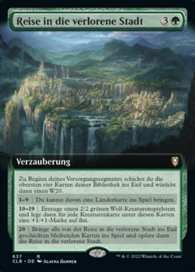 Reise in die verlorene Stadt