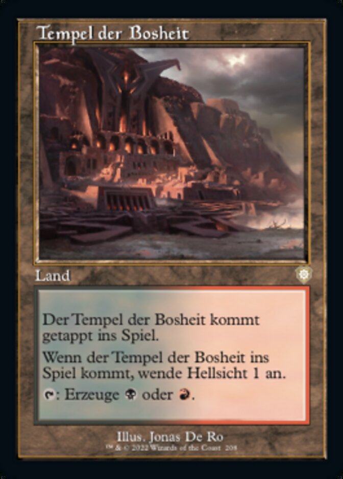 Tempel der Bosheit