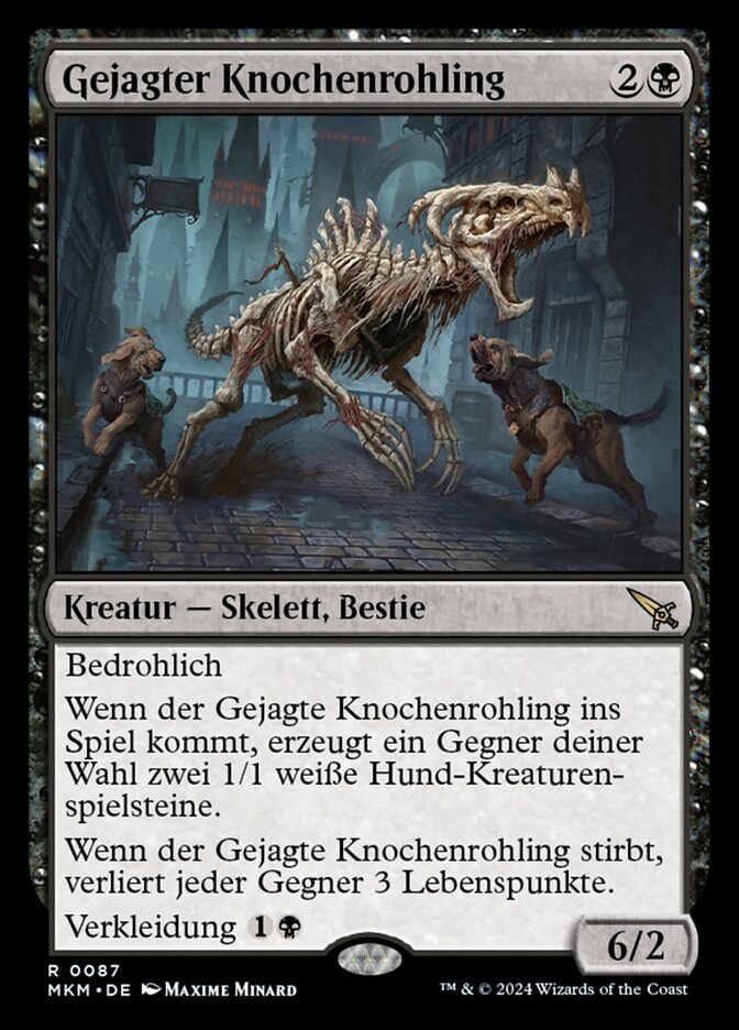 Gejagter Knochenrohling