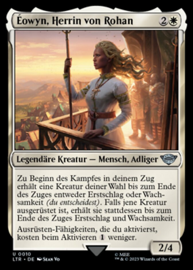 Éowyn, Herrin von Rohan