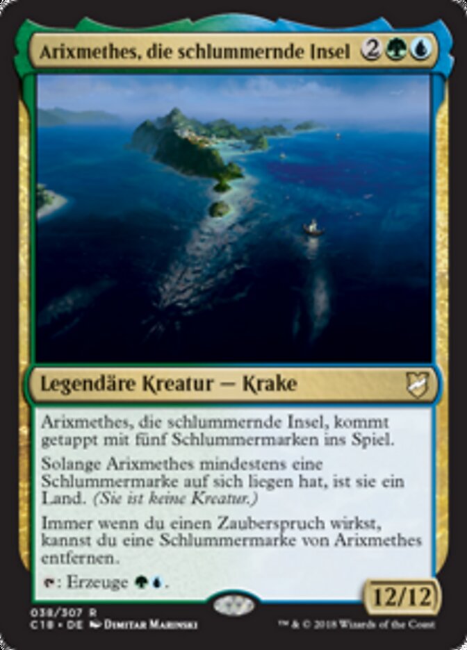 Arixmethes, die schlummernde Insel