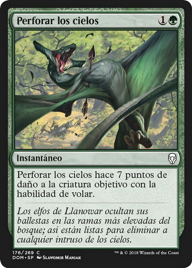 Perforar los cielos