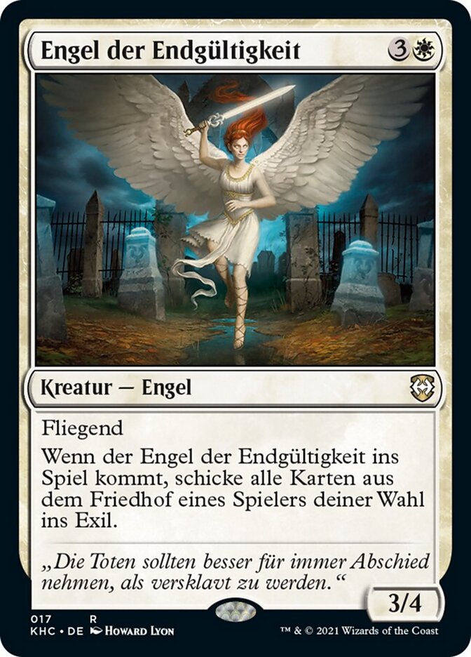 Engel der Endgültigkeit