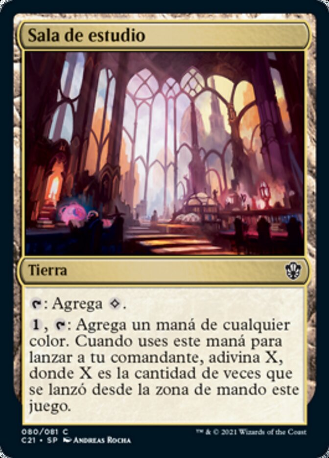 Sala de estudio