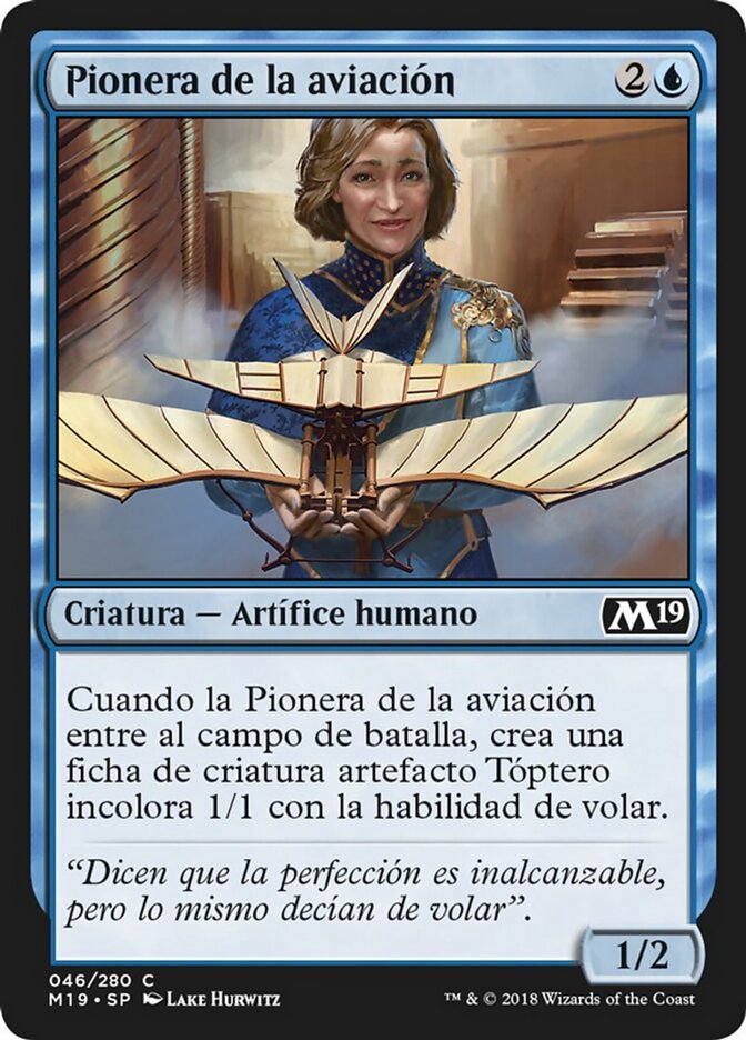 Pionera de la aviación