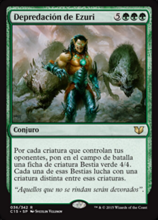 Depredación de Ezuri