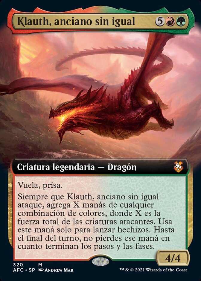 Klauth, anciano sin igual