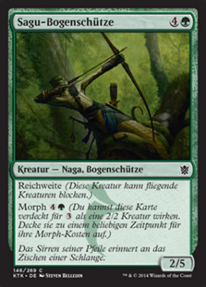 Sagu-Bogenschütze