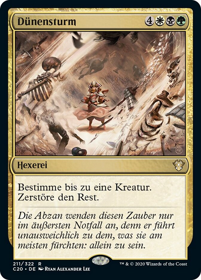 Dünensturm