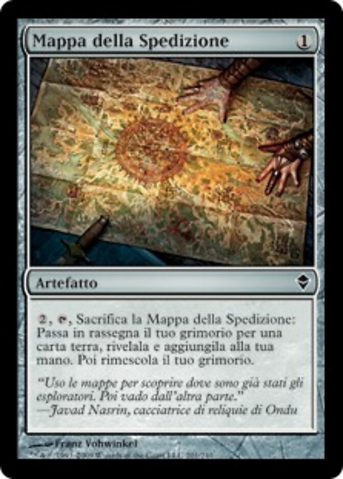 Mappa della Spedizione