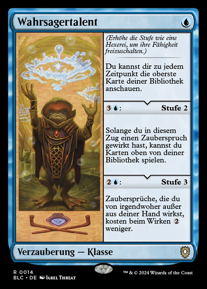 Wahrsagertalent