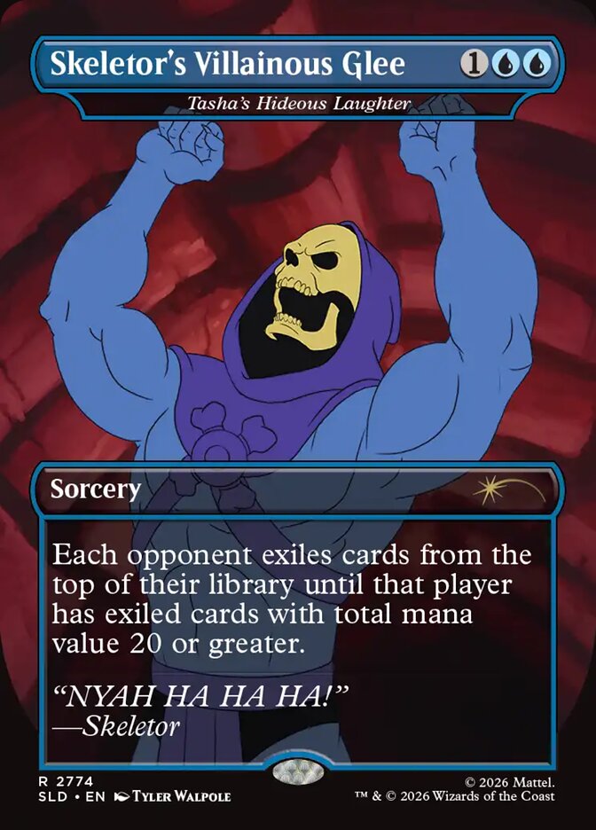 Skeletor's Villainous Glee