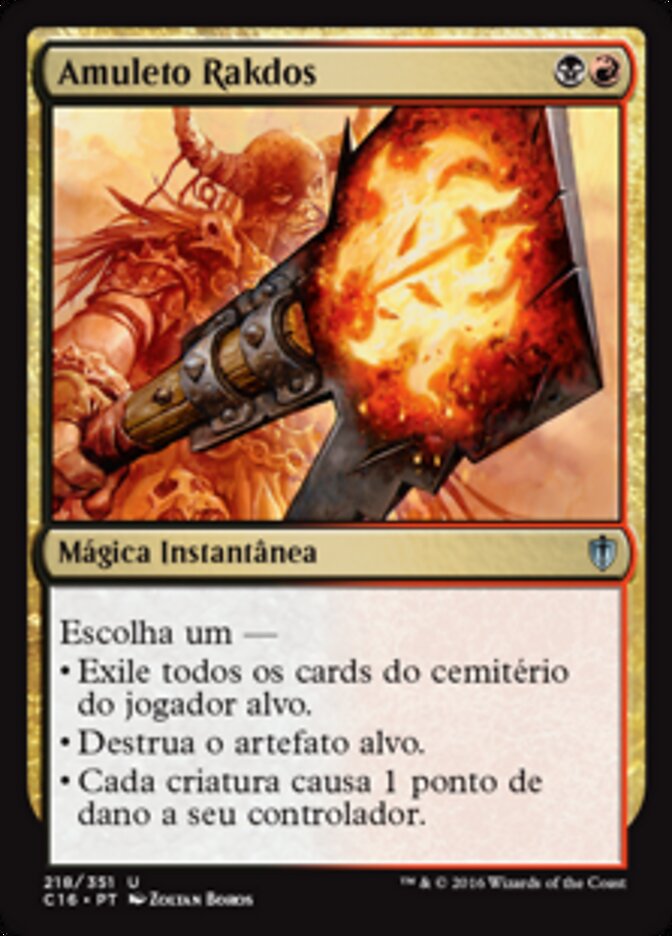 Amuleto Rakdos