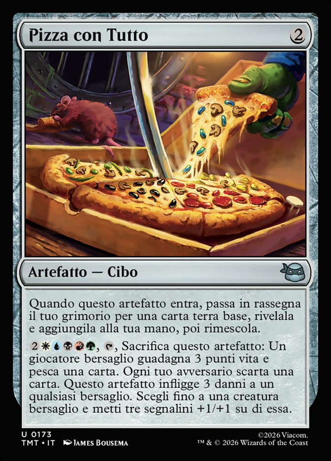 Pizza con Tutto