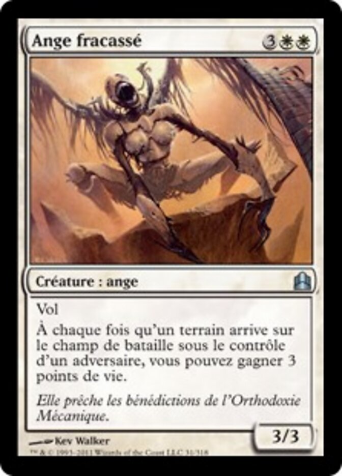 Ange fracassé