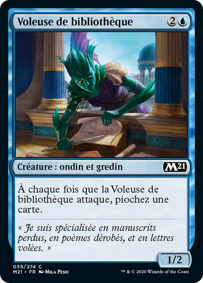 Voleuse de bibliothèque