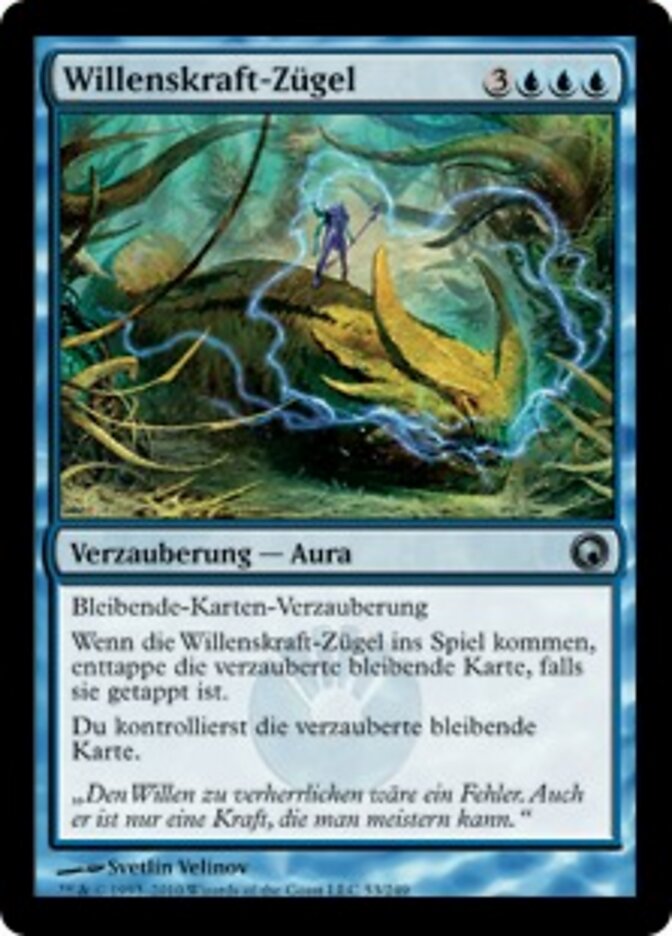 Willenskraft-Zügel