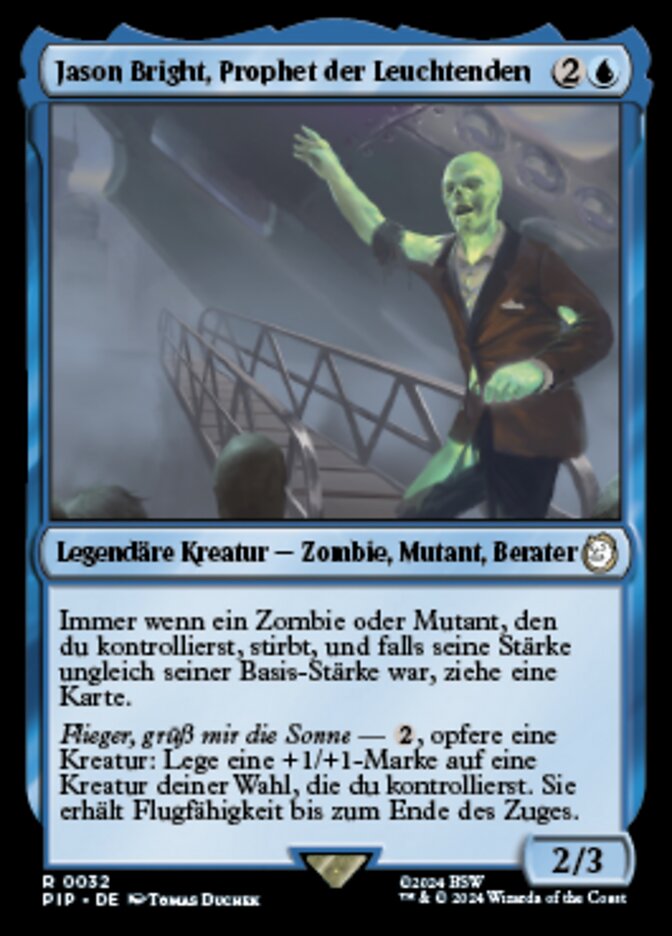 Jason Bright, Prophet der Leuchtenden