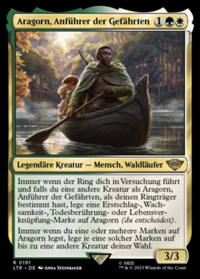 Aragorn, Anführer der Gefährten