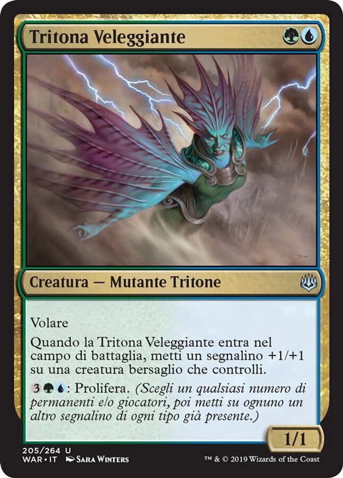 Tritona Veleggiante