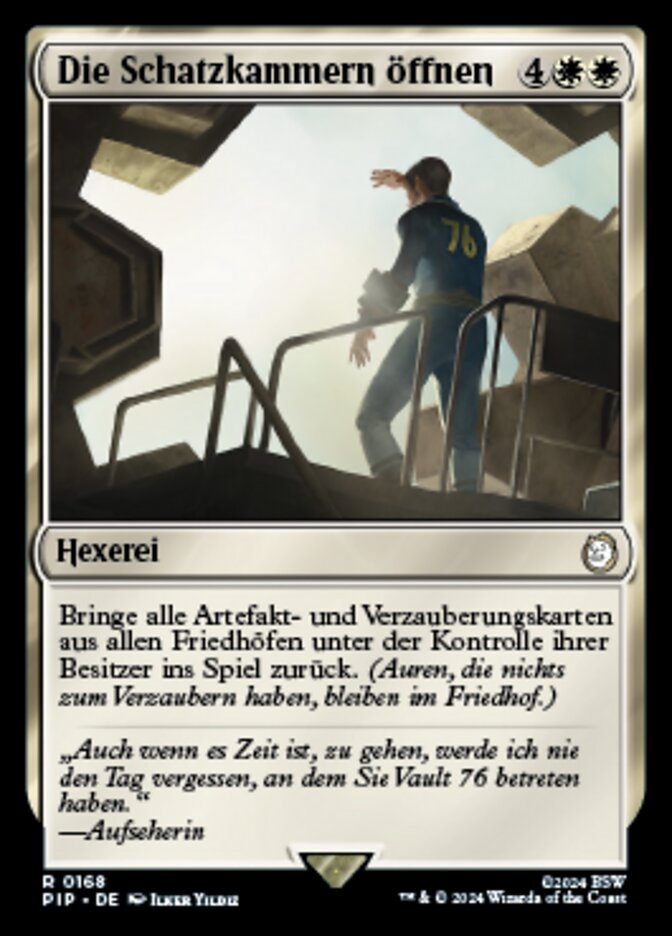 Die Schatzkammern öffnen