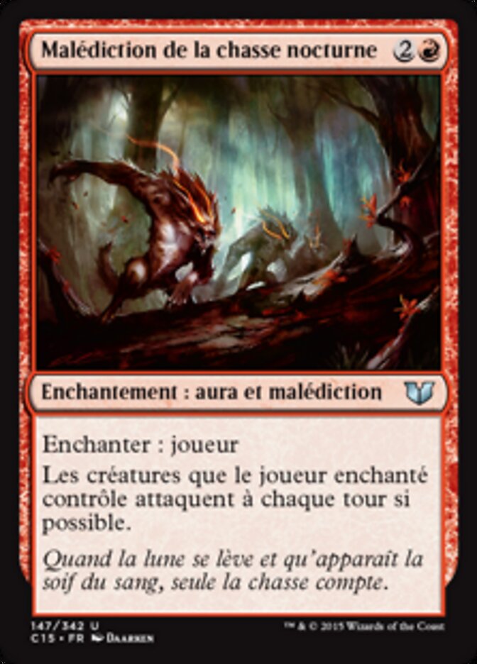 Malédiction de la chasse nocturne