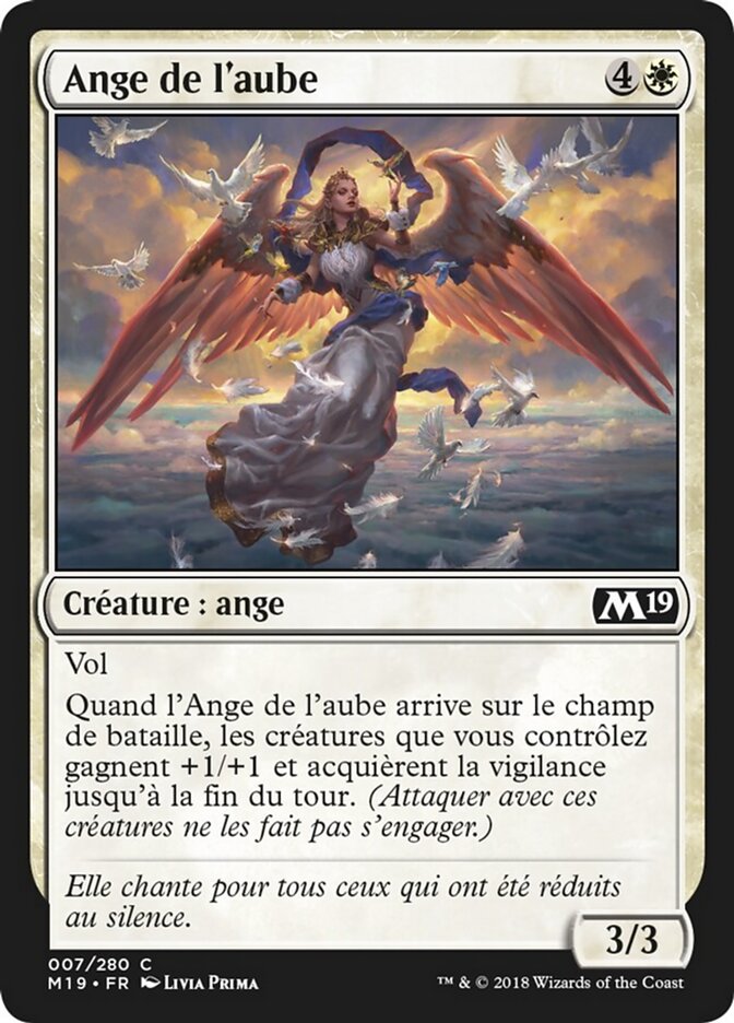 Ange de l'aube