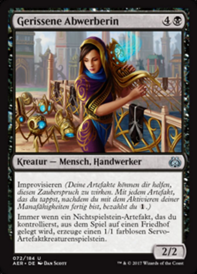 Gerissene Abwerberin