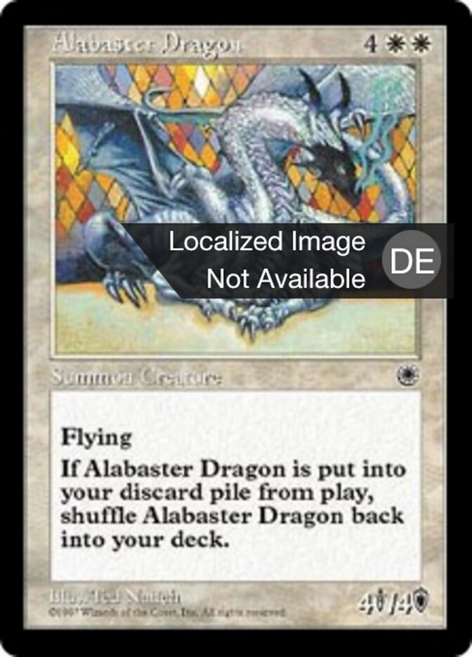 Alabasterdrache