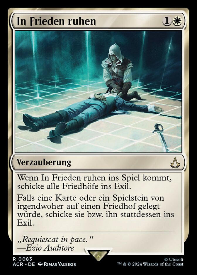 In Frieden ruhen