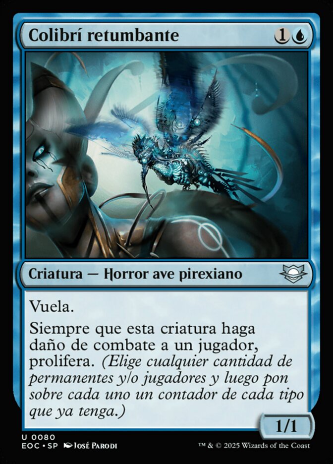 Colibrí retumbante