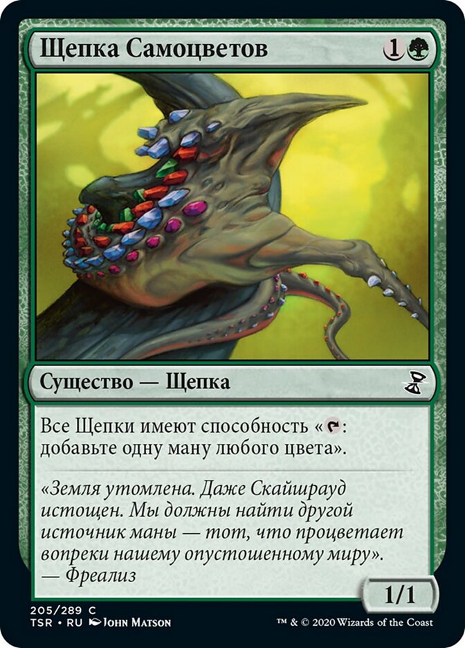 Щепка Цвета Самоцветов