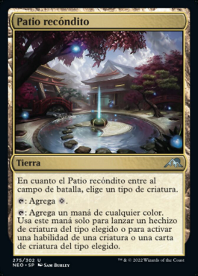 Patio recóndito