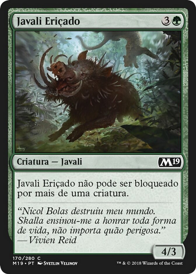 Javali Eriçado