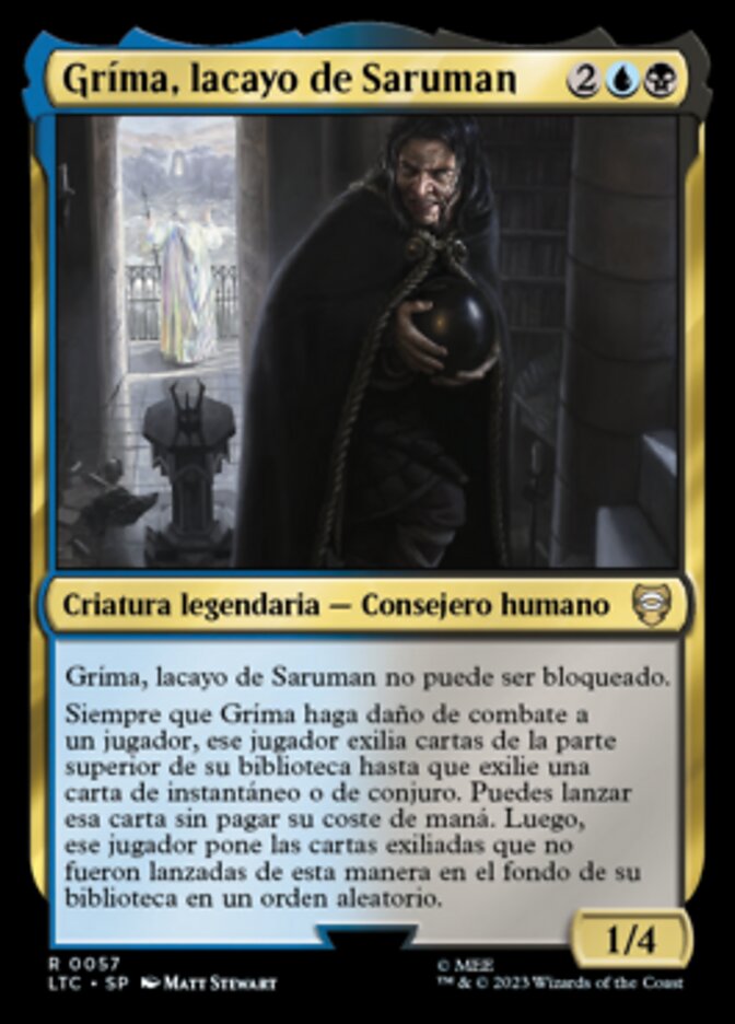 Gríma, lacayo de Saruman