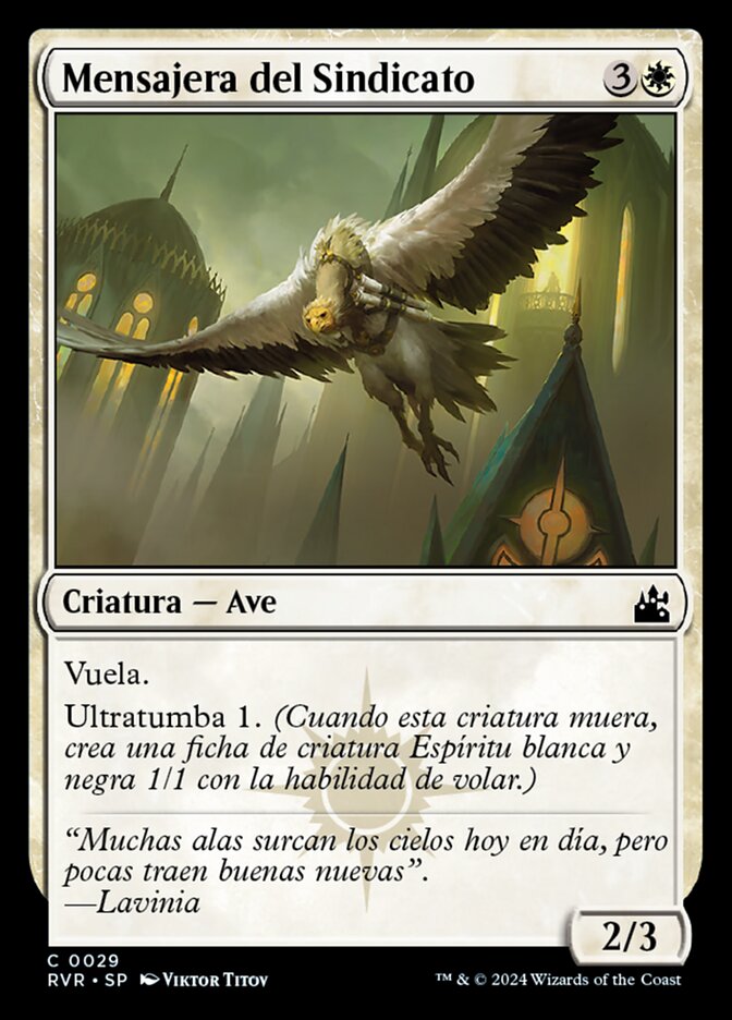 Mensajera del Sindicato