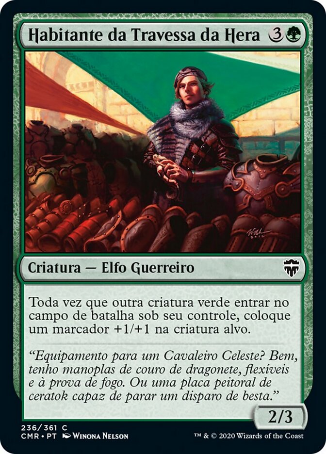 Habitante da Travessa da Hera