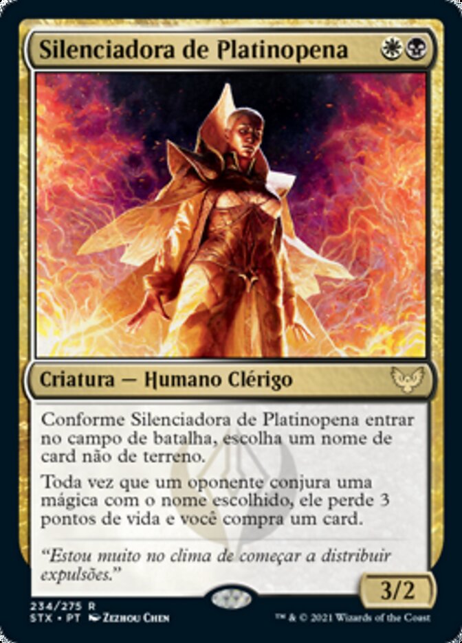 Silenciadora de Platinopena
