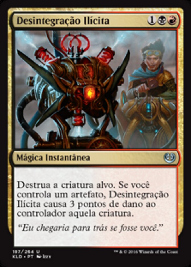 Desintegração Ilícita