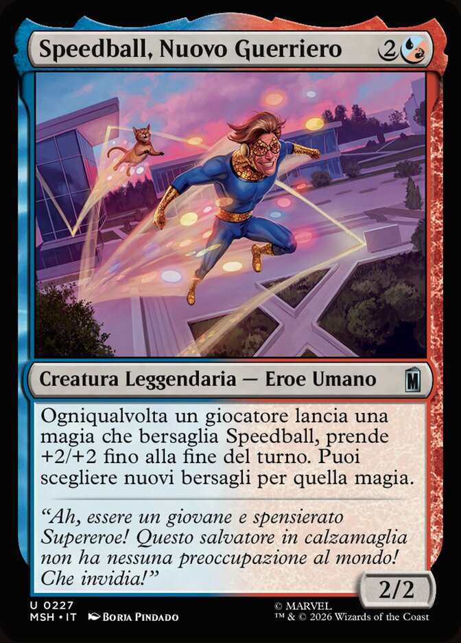 Speedball, Nuovo Guerriero