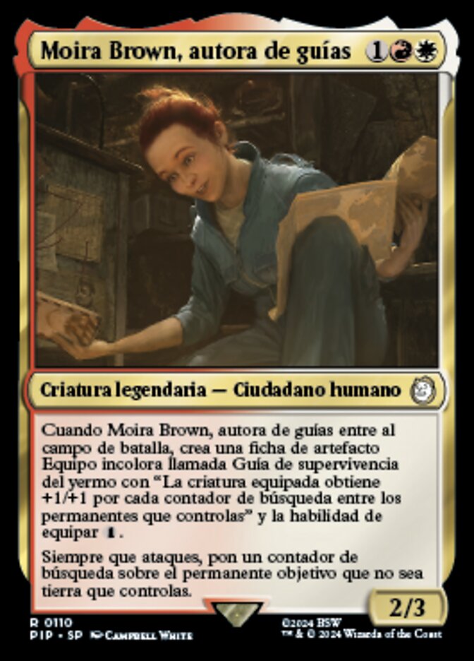 Moira Brown, autora de guías