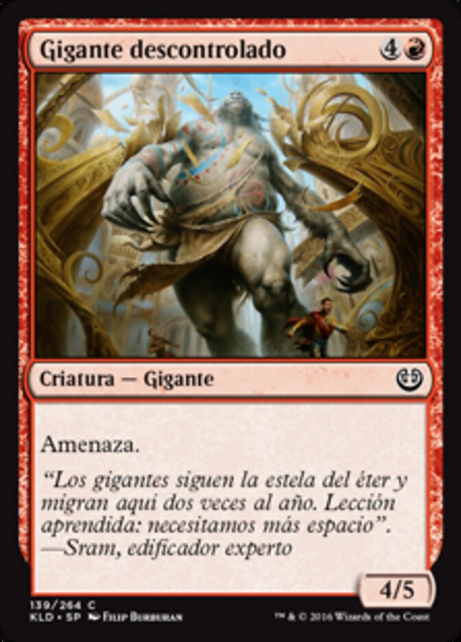 Gigante descontrolado