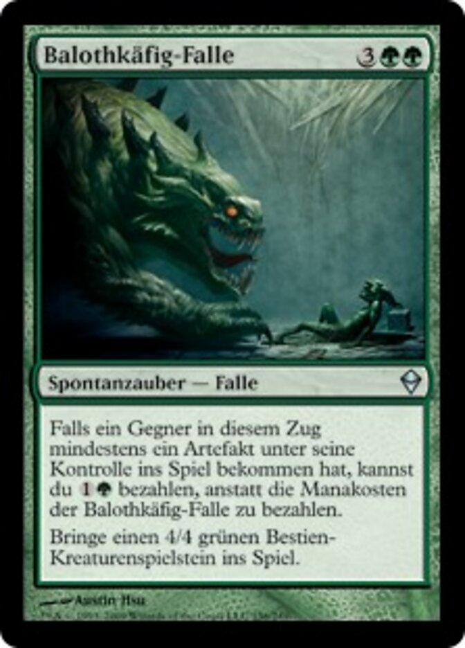 Balothkäfig-Falle
