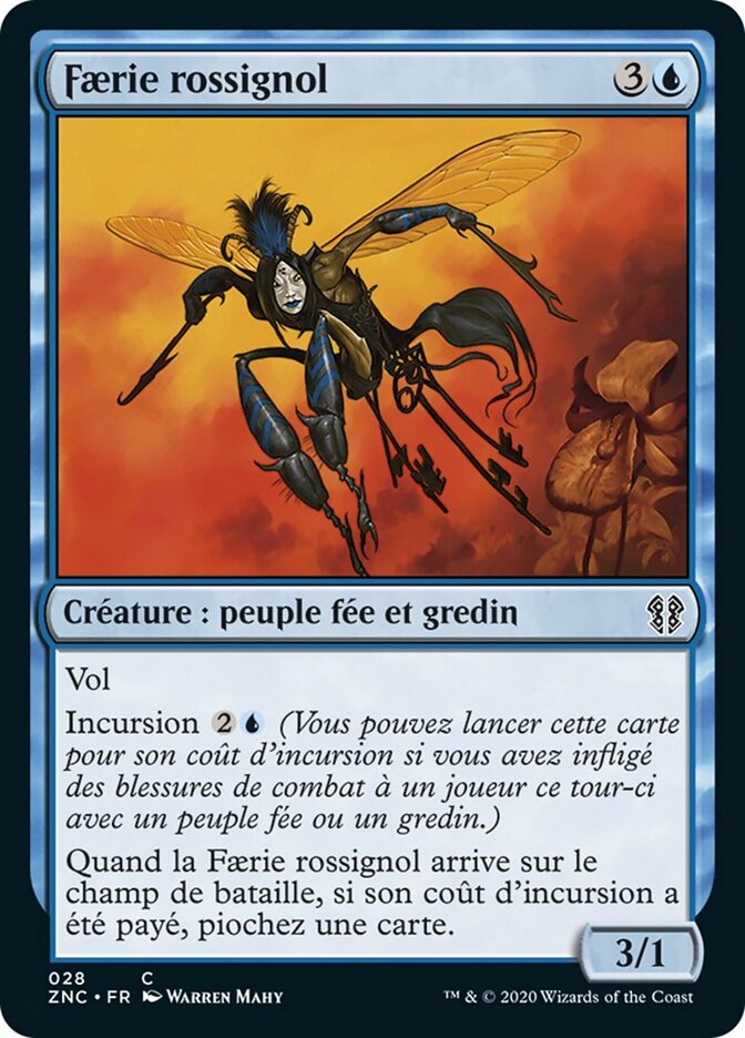 Faerie rossignol