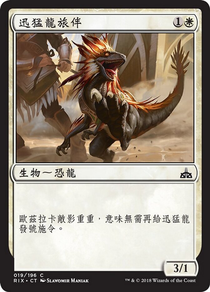 迅猛龍旅伴