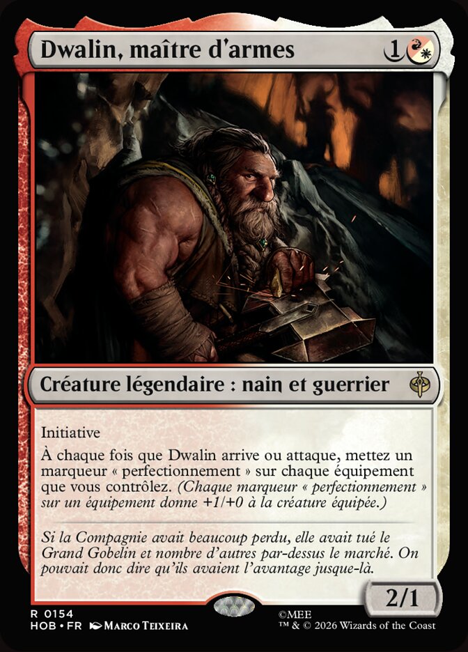 Dwalin, maître d'armes