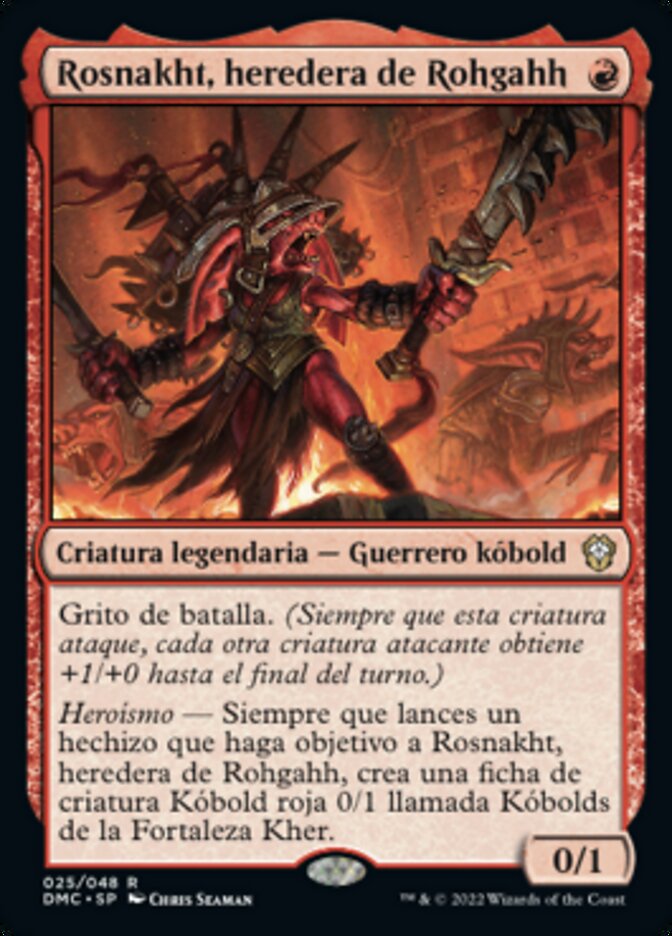 Rosnakht, heredera de Rohgahh