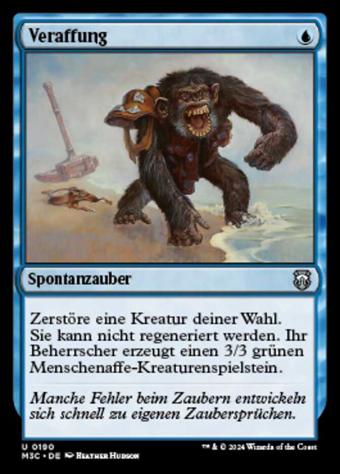 Veraffung