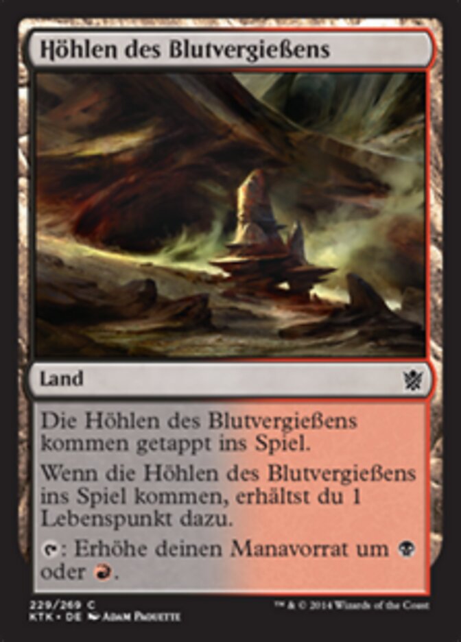 Höhlen des Blutvergießens