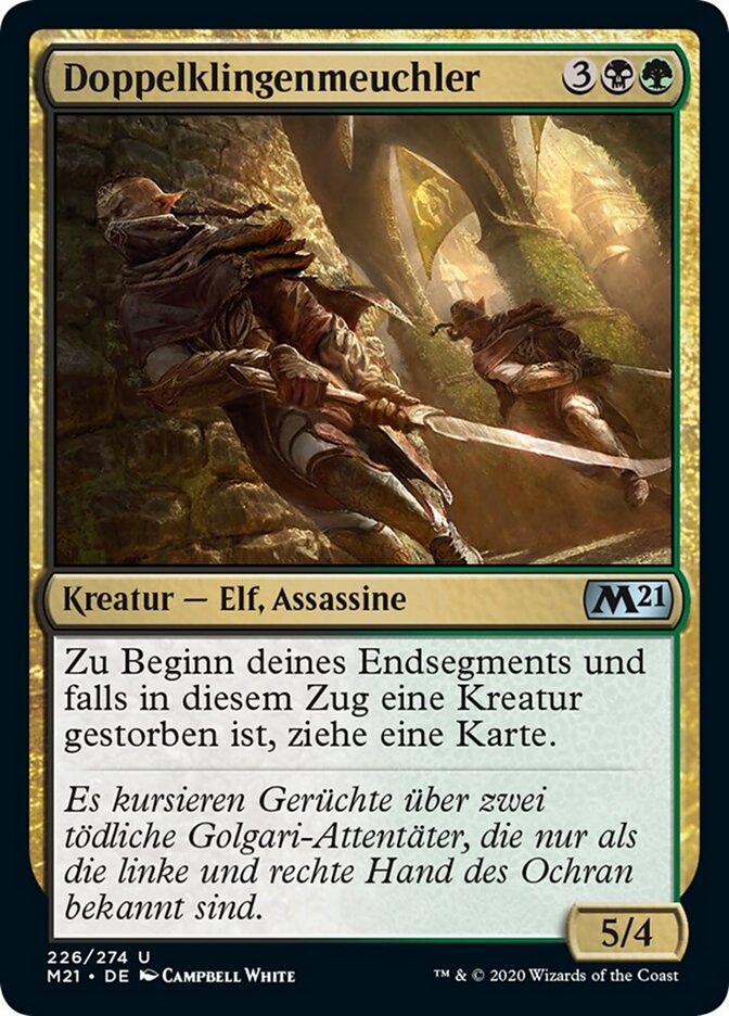 Doppelklingenmeuchler